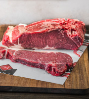Maison BAYLE - Champions du Monde de boucherie 2016 - Faux filet EPAIS Limousin Label Rouge - 500g (1 tranche)