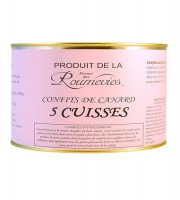 La Ferme des Roumevies - 5 cuisses de canard confites 1000g