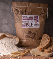 Famille Rochefort - Farine de blé bio T150 (intégrale) 5kg x2