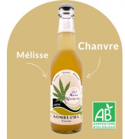 Mama Kombucha - Kombucha Chanvre, Mélisse - CBD'M