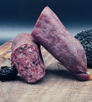 Le Grand Karadok - [Précommande] Saucisson d'Angus à la Truffe de Bourgogne (tuber uncenatum 6%)
