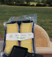 Ferme des Petits Monts - Plateaux Raclette fermière et BIO - 1 NATURE + 1 mixte Gourmets 1,2kg