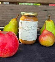 Le verger bio de Quinsac - Purée de pomme/poire 370gr BIO et DEMETER