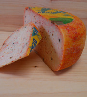 Fromagerie Beauséjour - Gouda au piment d'Espelette et poivre vert 300g