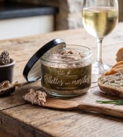 Le Tuyé de Mésandans - Rillettes aux morilles 180g