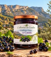 L'OLIVERAIE DU COUDON - CONFITURE EXTRA DE CASSIS – 370 G