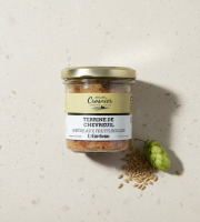 Bière L’Eurélienne – Brasserie de Chandres - TERRINE DE CHEVREUIL  à la bière L'Eurélienne 120g