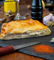 La Ferme du Chaudron - Feuilleté au jambon Bio 500g