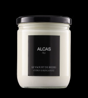 La Ferme d'Alcas - Yaourt citron & bergamote 400g - lot de 10 unités
