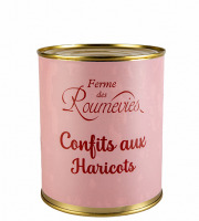 La Ferme des Roumevies - Confit de magret de canard aux haricots blancs cassoulet 1000g