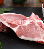 Charcuterie Aubard - Côte à l'os de cochon Kintoa AOP 500g