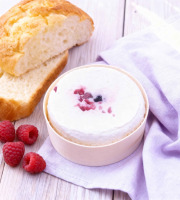 Beurre Plaquette - Selection Chèvre frais  du Pont de Pierre au bonbon CUBERDON (Sucré)