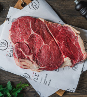 Maison BAYLE - Champions du Monde de boucherie 2016 - Hanche (façon côte) de bœuf Fin Gras du Mézenc AOP - 3 x 2kg200