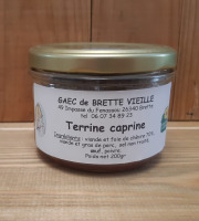 Gaec de Brette Vieille - Terrine caprine - 200g