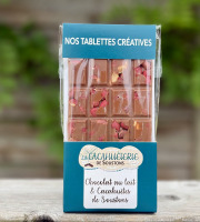 Ferme Darrigade - Tablette de chocolat au lait et cacahuètes 100g
