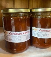 Des Poules et des Vignes à Bourgueil - Confiture d’abricots (600gr)