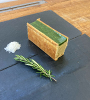 Elevage Les Blancs de l'Ouest - Mini pâté en croûte - Mousse de foie au canard, romarin - 10 tranches
