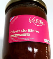 Loc in Boc : du local en bocal - Civet de biche