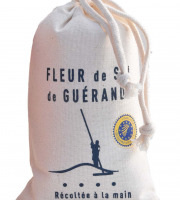Artisans du Sel - Fleur de Sel de Guérande dans son sachet en coton