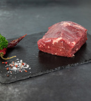 Nature viande - Pavé de bœuf rond de tranche grasse  Bio ***(race limousine) - 500g