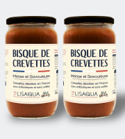 Lisaqua - [Précommande] Bisque de crevettes Lisaqua - lot de 2 bocaux