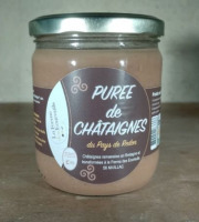 La Ferme des Ecureuils - Purée de châtaignes Bio – 400g