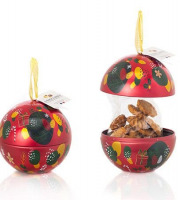 L'Epicurien - Étoiles de Noël aux Cranberries, Amandes et Zestes d’Agrumes - Boule de Noël