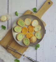 Limero l'Escargot Mayennais - Assiette De 12 Croquilles D'escargots Gros Gris Frais Garnies Aux 3 Beurres - Lot de 2