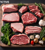 La Ferme de Franck et Blandine - Caissette de viande de Veau de Lait bio 10kg Surgelé
