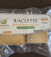 Ferme des Petits Monts - Plateau raclette fermière et BIO NATURE/SARRIETTE- 1 à 2 pers -300 g