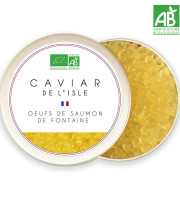 Caviar de l'Isle - Oeufs de saumon de fontaine 50g - Caviar de l'Isle