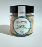 Saumon de France - Rillettes de Saumon de France aux algues et au poivre de Madagascar