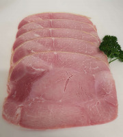 Ferme de la Paumerais - JAMBON BLANC AVEC COUENNE - 6 TRANCHES (480 Gr)