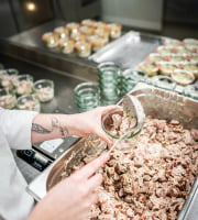 Les Bocaux du Bistrot - Diots de Savoie en crème de moutarde, pommes de terre