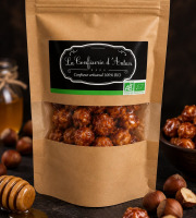 La confiserie d’antan 100% bio - Noisettes caramélisées miel - 135 gr