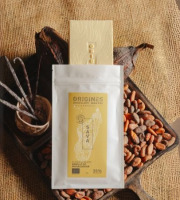 Chocolaterie Origines - Tablette BIO chocolat Blanc 35% Vanille de Madagascar