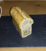 Ferme de Montchervet - Pâté En Croûte Au Foie Gras Apéritif, 500g