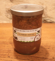 La Ferme DUVAL - Bœuf Bourguignon 750 g