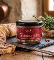Le Tuyé de Mésandans - Terrine de gibier aux baies roses sans nitrite - 180g