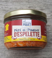 Les Huîtres du Grand Sud - Pâté au piment d'espelette Henri Piquet - 180g