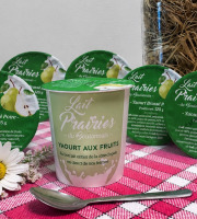 Lait Prairies du Boulonnais - Yaourt brassé Poire - 6 x 125g