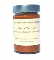 Secrets Incomparables - Pâte à Tartiner Noisette du Piémont IGP Chocolat Lait 200g