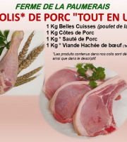 Ferme de la Paumerais - COLIS "TOUT EN UN" (x1) - 4 Kg