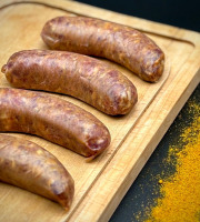 Venandi Sauvage par Nature - Saucisses de sanglier sauvage au Curry pour barbecue