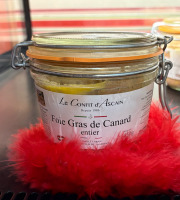 Le Confit d'Ascain - Foie gras de canard entier 450g mi-cuit, bocal