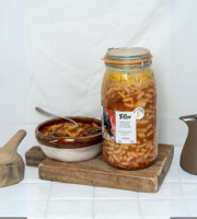 Sillon Conserverie - Cassoulet, Saucisses de Couenne et Manchons de Canard 3Kg