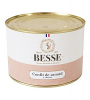 Foie Gras BESSE - 4 Cuisses de Confit de canard 1,5kg