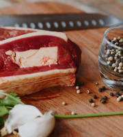 PALMAGRI - Lot de 8 Tournedos de canard gras au foie gras 2x4