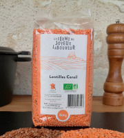 La Ferme du Joyeux Laboureur - Lentilles corail décortiquées 500g