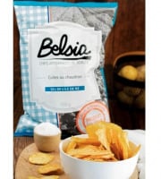 Chips BELSIA - Chips Artisanales au Sel de l’île de Ré - 150g x10